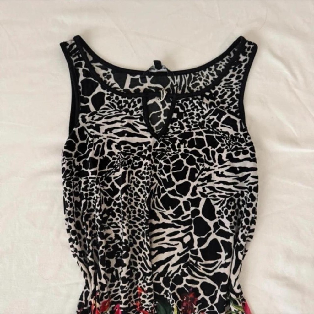 Y2K Unique Spectrum Abstract Tank - Picture 2 of 5